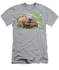 2 European Beaver Feeding in Water Alhama River Ebro Eduardo Blanco Natureplcom T-Shirt