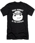 2 Ferret Animal Weasel Furry Ferret Crazy Squirrel T-Shirt