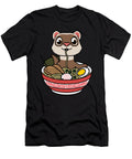 2 Ferret Eating Ramen Noodles Anime Kawaii Japanese Zimstarus T-Shirt
