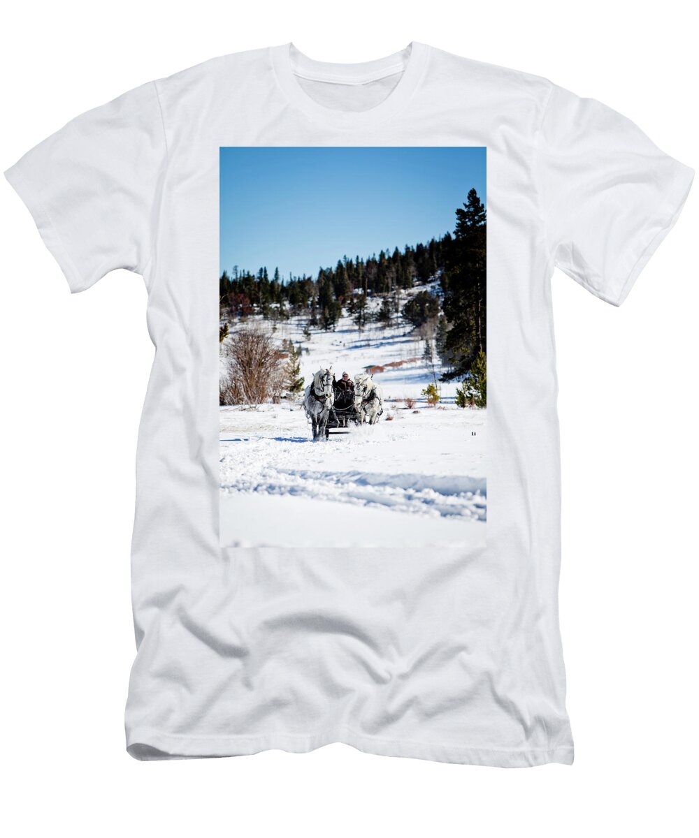 2 Friends Sit Under Blankets Steve Glass T-Shirt