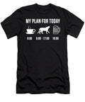 2 Funny Cheetah Animal Zookeeper Wildlife My Plan for Today Lukas Davis T-Shirt