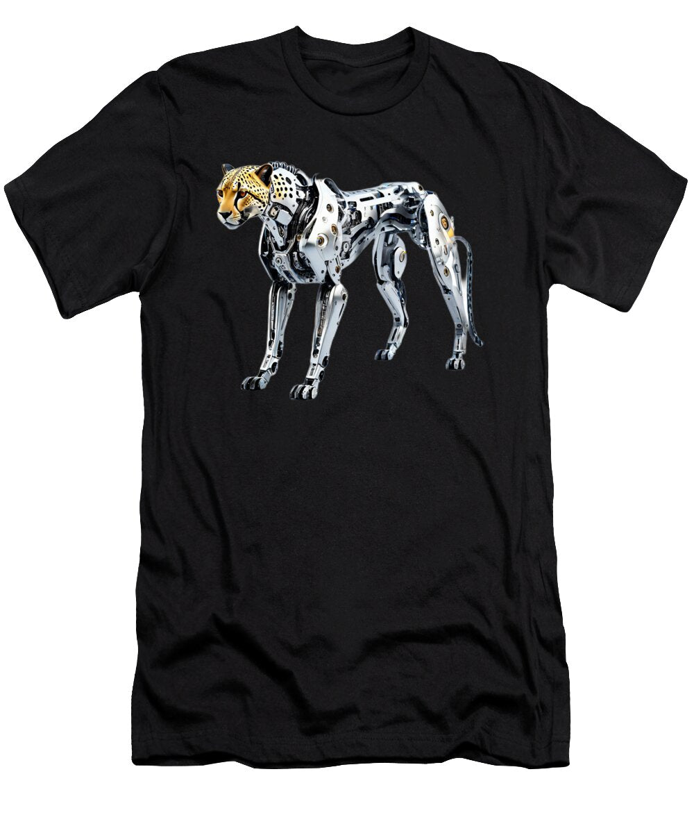 2 Futuristic Robotic Cheetah Aukim Edenrose T-Shirt