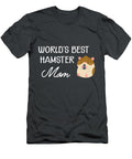 2 Hamster Mom Worlds Best Hamster Mom Sibainu T-Shirt