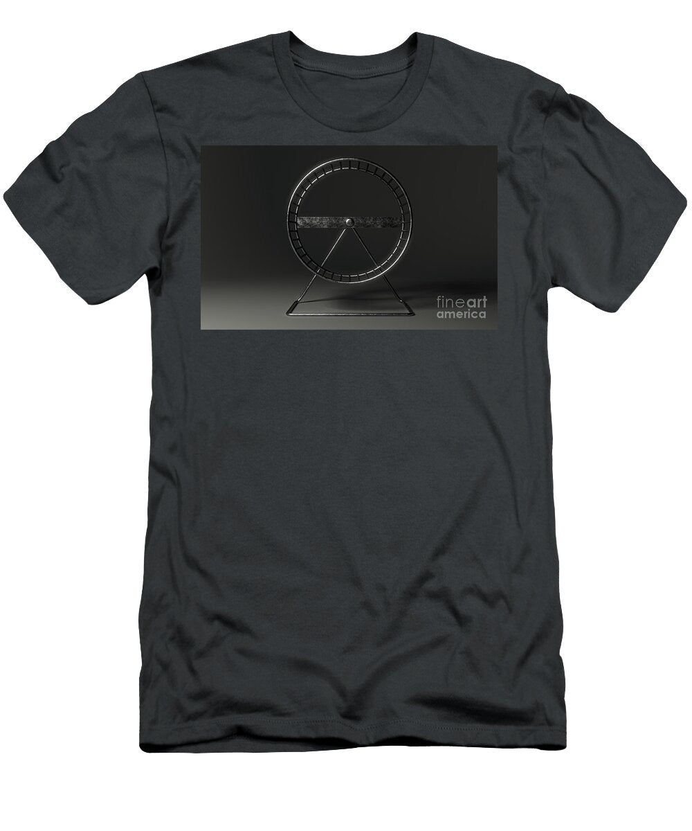 2 Hamster Wheel Allan Swart T-Shirt