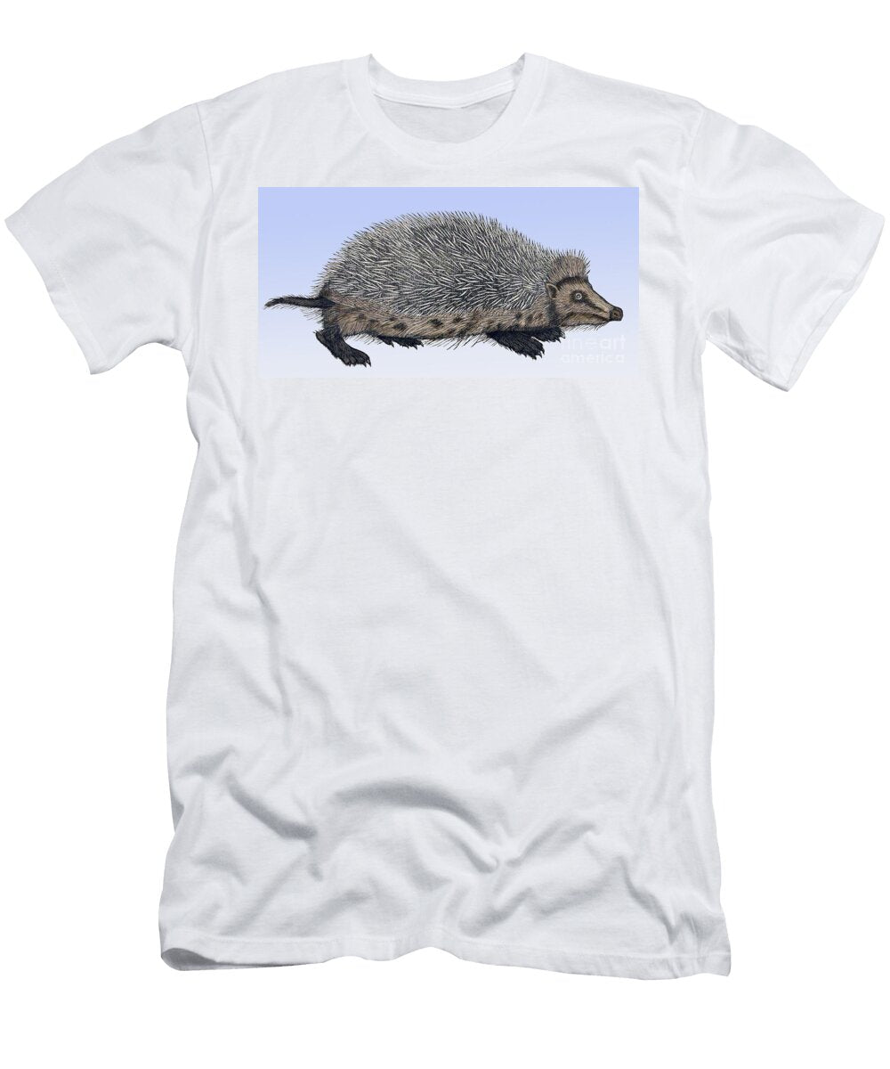 2 Hedgehog Historiae Animalium 16th Science Source T-Shirt