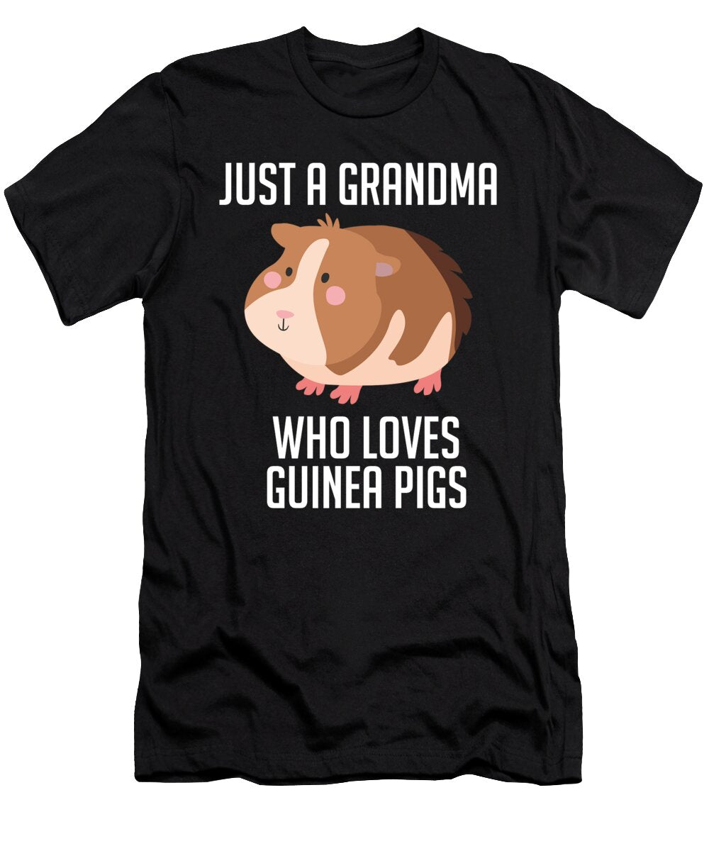 2 Just a Grandma Who Loves Guinea Pigs Cynto T-Shirt