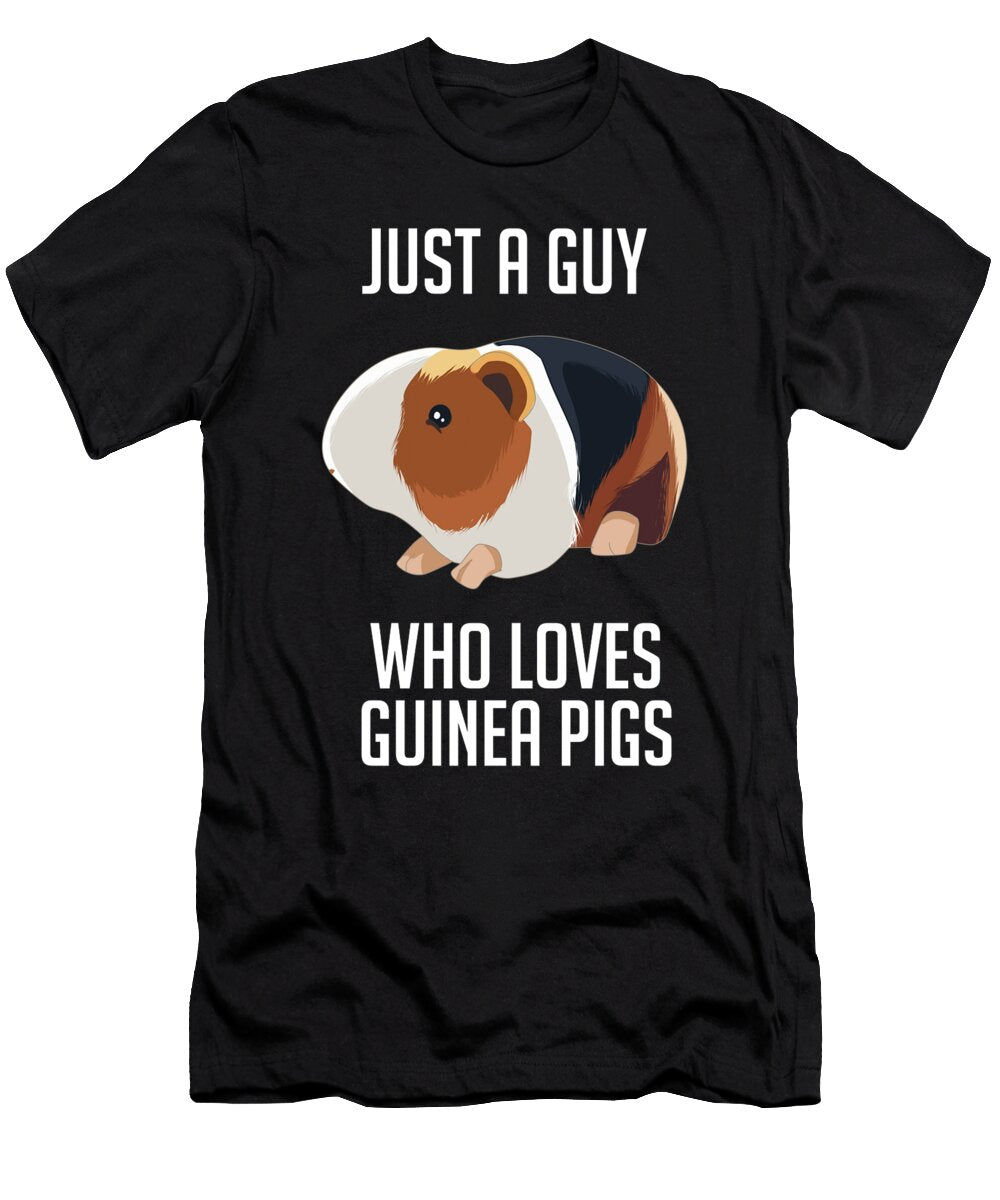 2 Just a Guy Who Loves Guinea Pigs Cynto T-Shirt