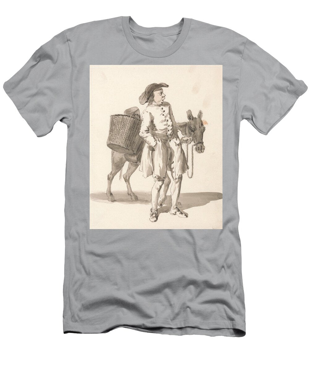 2 London Cries Boy with a Donkey Paul Sandby T-Shirt