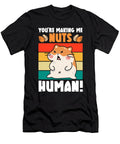 2 Mean Hamster Cute Animal Hamster Lovers Pet Rodent Toms Store T-Shirt