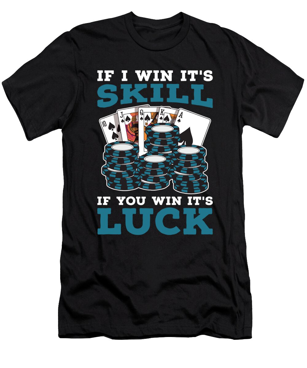 2 Poker Crazy Squirrel T-Shirt