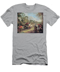 2 Soldiers on the March Jean Antoine Watteau T-Shirt