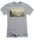 2 the Harbor of LA Rochelle Jean Baptiste Camille Corot T-Shirt