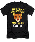2 This Is My Human Costume Im Really a Cheetah Eq Designs T-Shirt