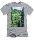 2 Totems Art and Carvings At Saxman Village in Ketchikan Alaska Alex Grichenko T-Shirt