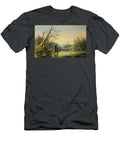 2 Trapping Beaver Alfred Jacob Miller T-Shirt