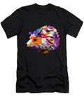 2 Vibrant Origami Hedgehog About Passion Art T-Shirt