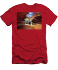 2 Waterfall in Coyote Gulch Utah Utah Images T-Shirt