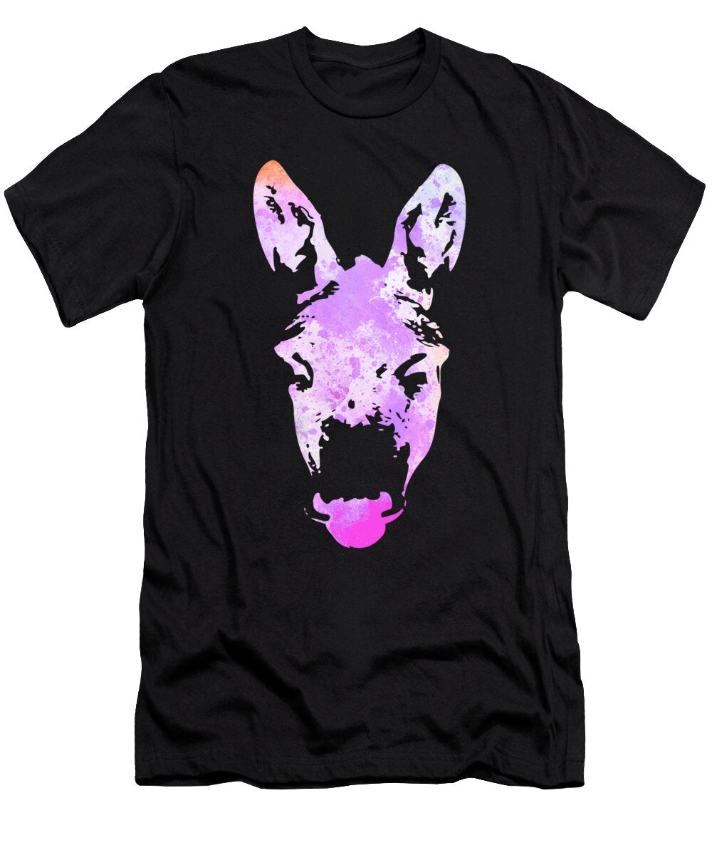 20 Abstract Donkey Illustration Calnyto T-Shirt