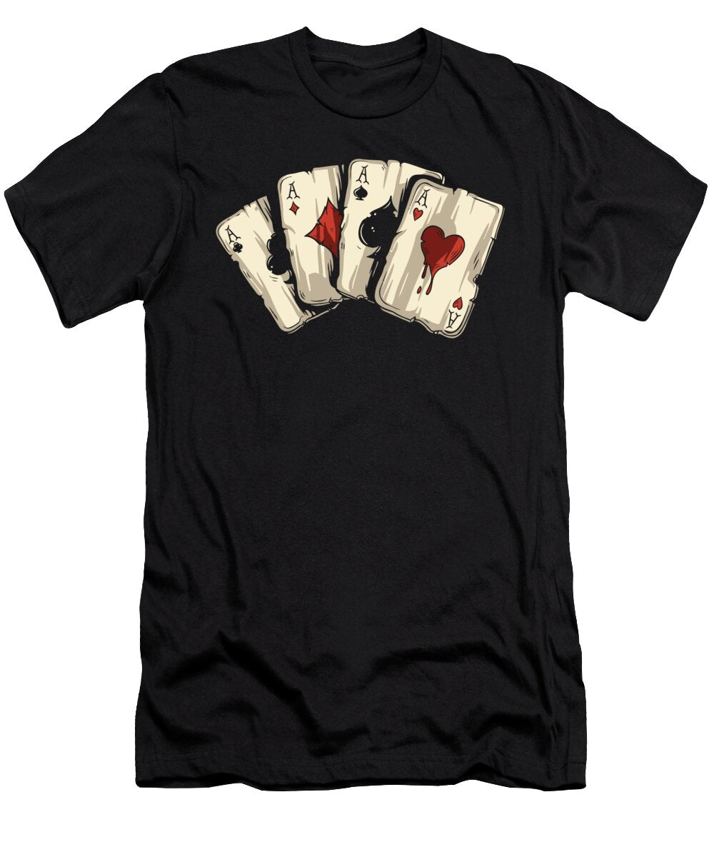20 Poker Crazy Squirrel T-Shirt