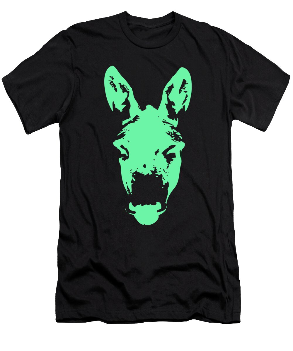 21 Abstract Donkey Illustration Calnyto T-Shirt