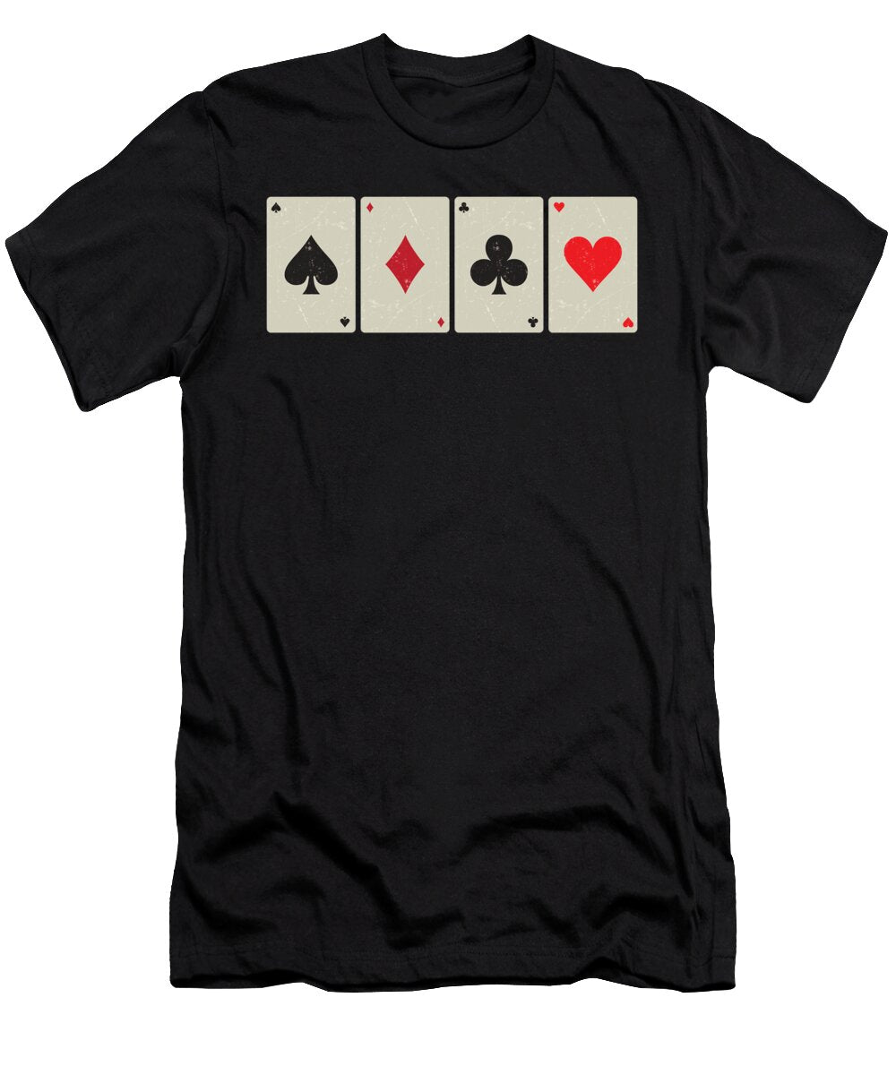 21 Poker Crazy Squirrel T-Shirt