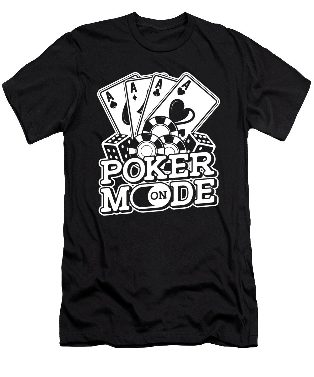 23 Poker Crazy Squirrel T-Shirt