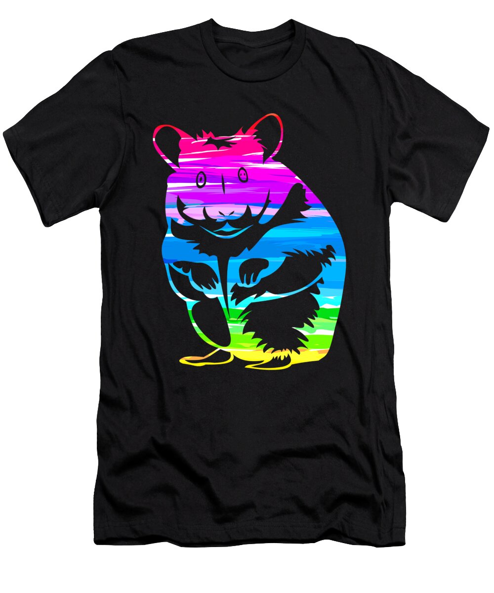 24 Abstract Hamster Calnyto T-Shirt