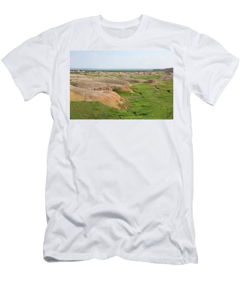 25 Badlands Np South Dakota Richard Krebs T-Shirt