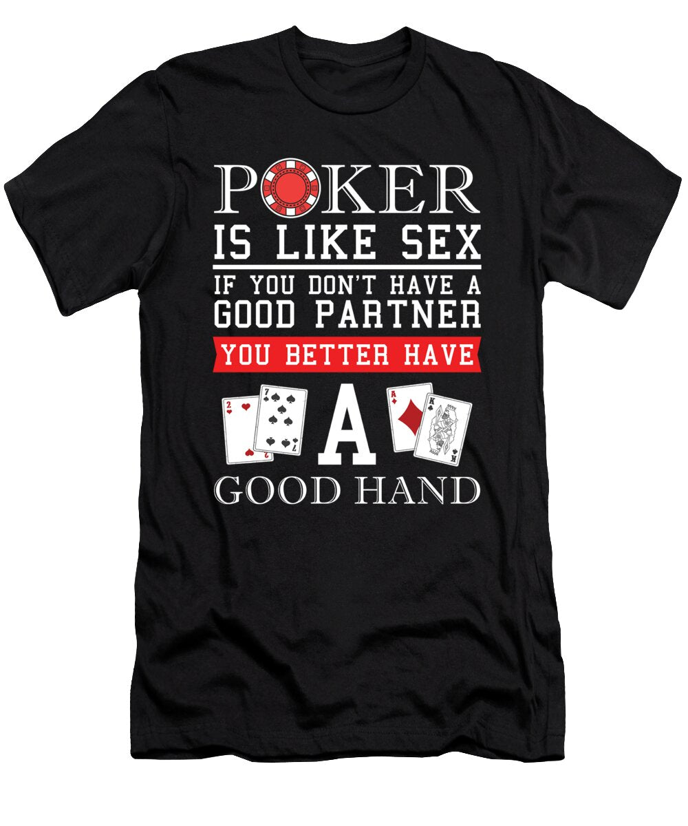 26 Poker Texas Holdem Jonathan Kraske T-Shirt