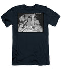 3 1938 Aliquippa Pennsylvania the Clifford Shorts Family At Dinner Medium Format Negative By Art Celestial Images T-Shirt