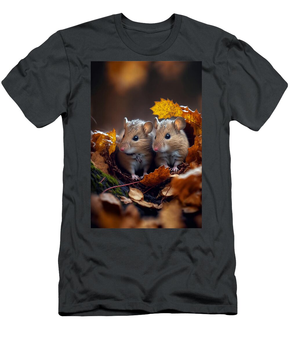 3 a Couple of Cute Mouses Lilia D T-Shirt