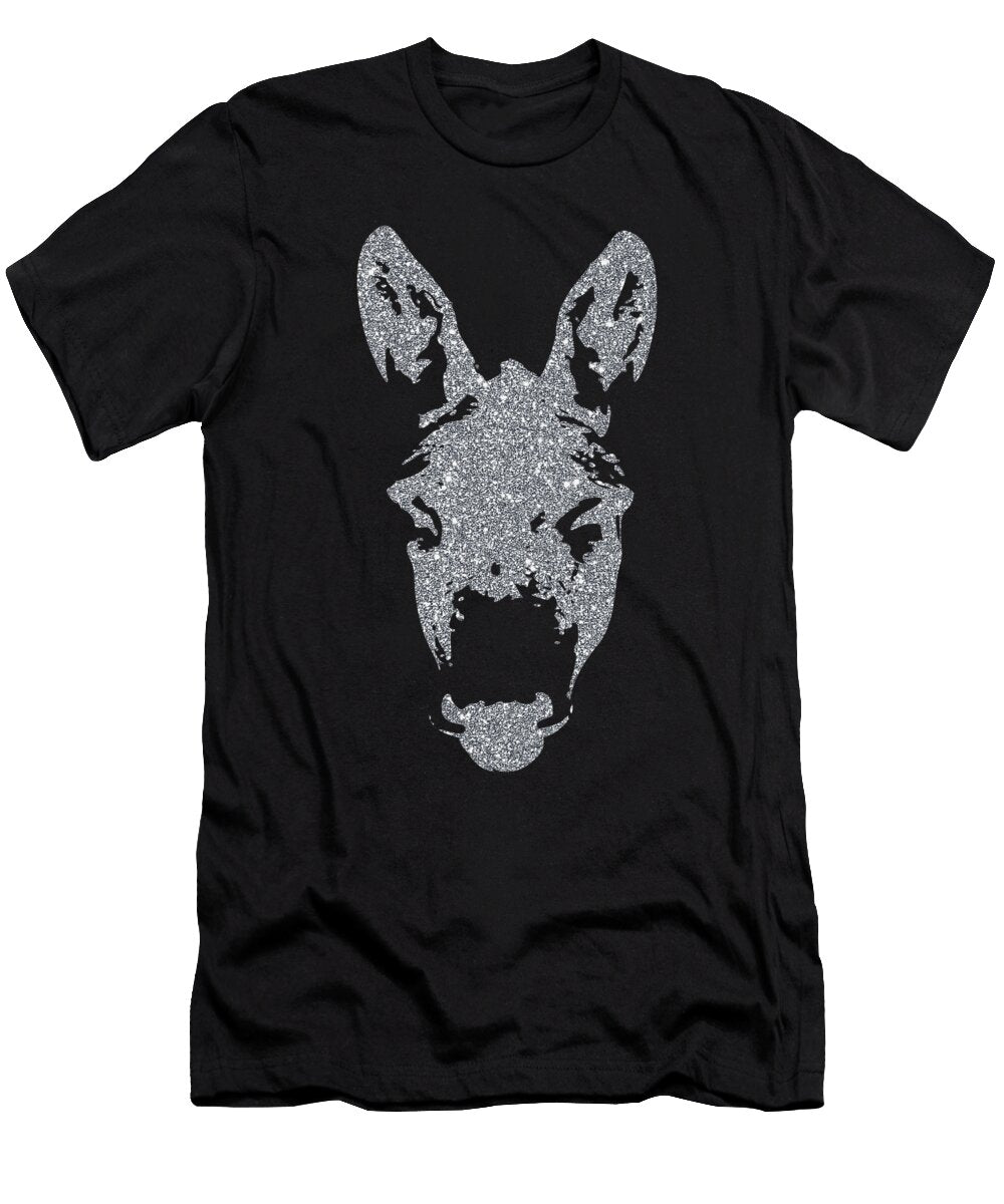 3 Abstract Donkey Illustration Calnyto T-Shirt