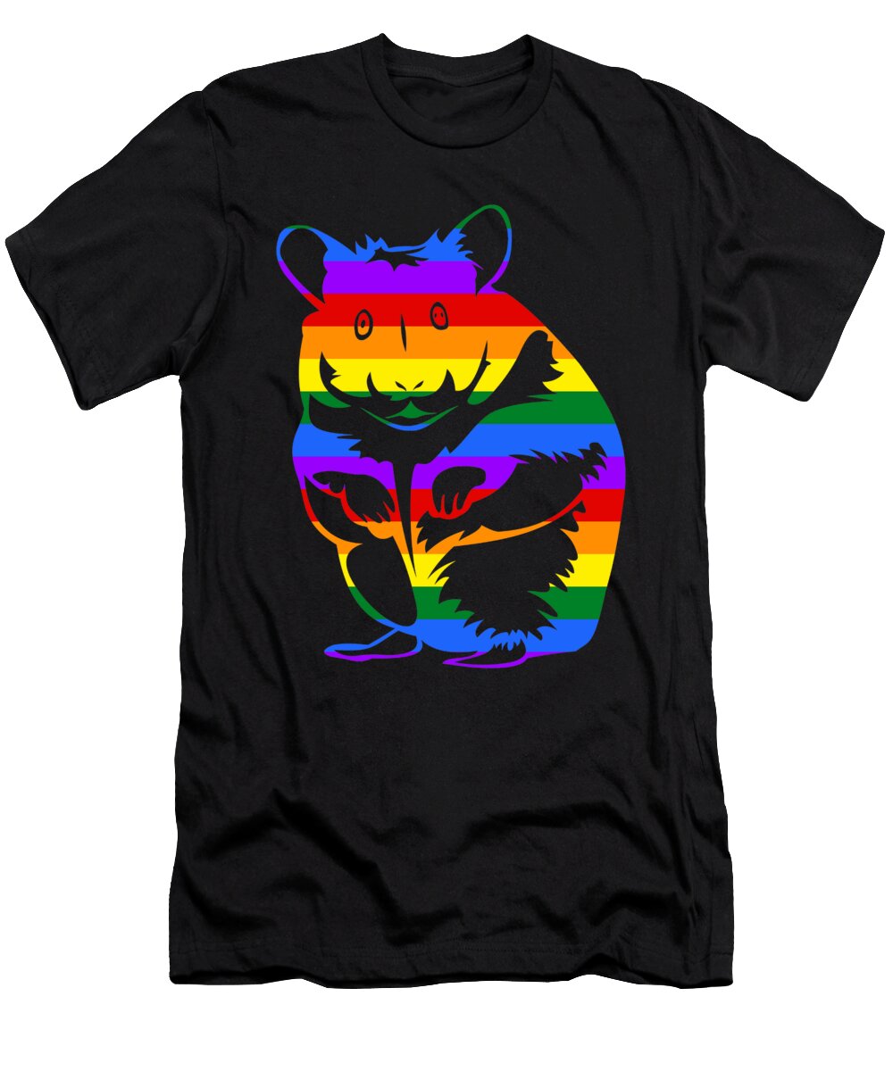 3 Abstract Hamster Calnyto T-Shirt