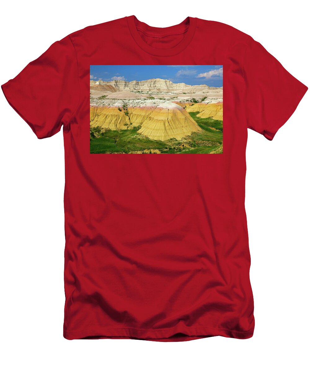 3 Badlands Np South Dakota Richard Krebs T-Shirt