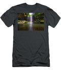 3 Beaver Falls Cascading Into a Serene Pool Surrounded By Dense Forests of Oregon Miroslav Liska T-Shirt
