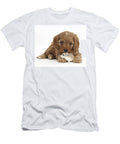 3 Cavapoo Puppy and Roborovski Hamster Mark Taylor T-Shirt
