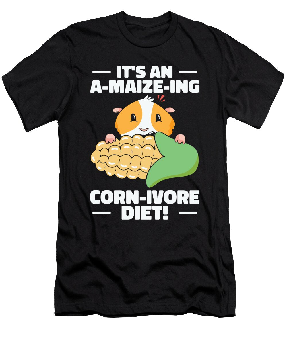 3 Cute Animal Hamster Corn Pet Food Hamster Lover Pet Toms Store T-Shirt