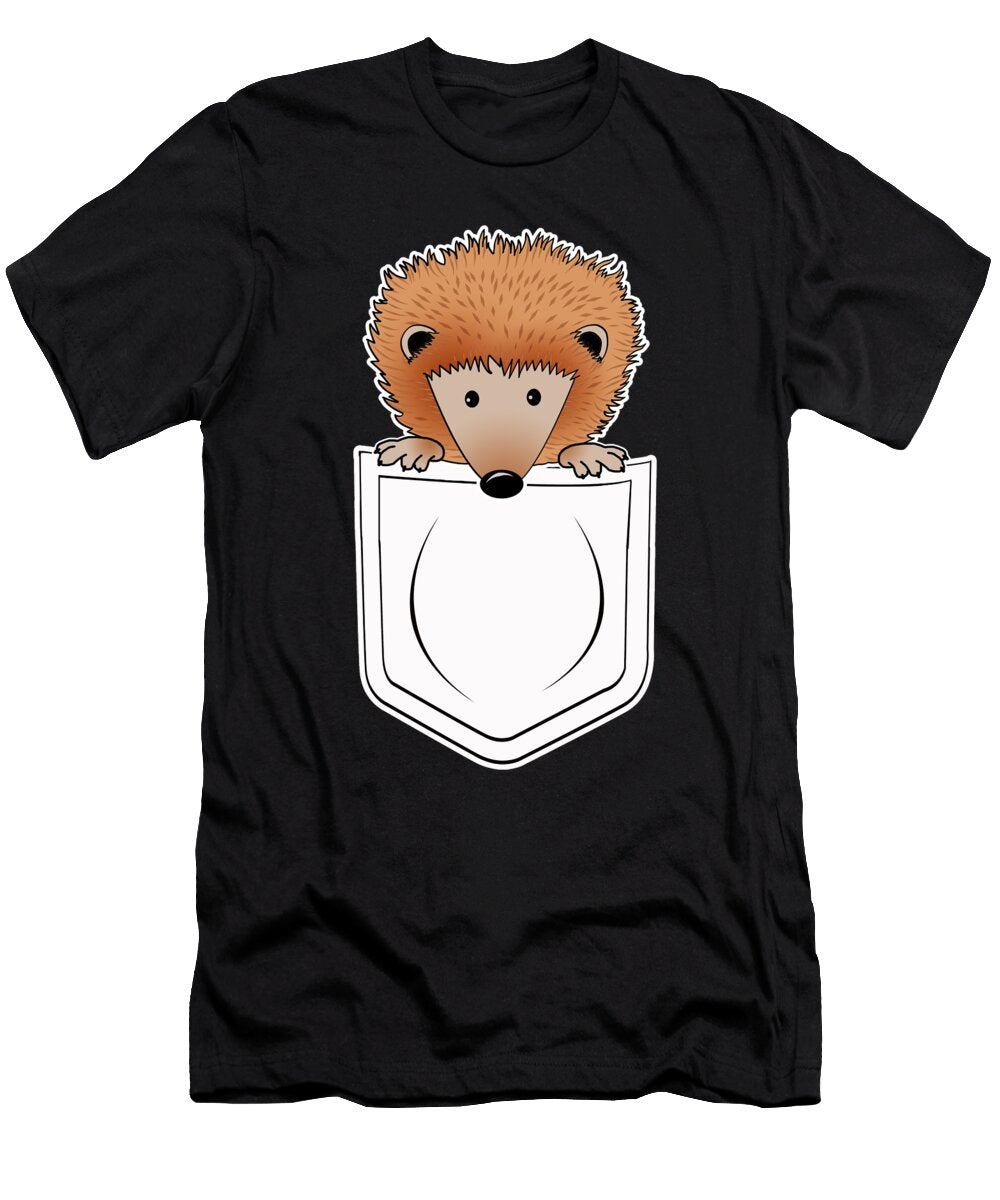 3 Cute Hedgehog Animal Love Cute Porcupine Gift Muc Designs T-Shirt