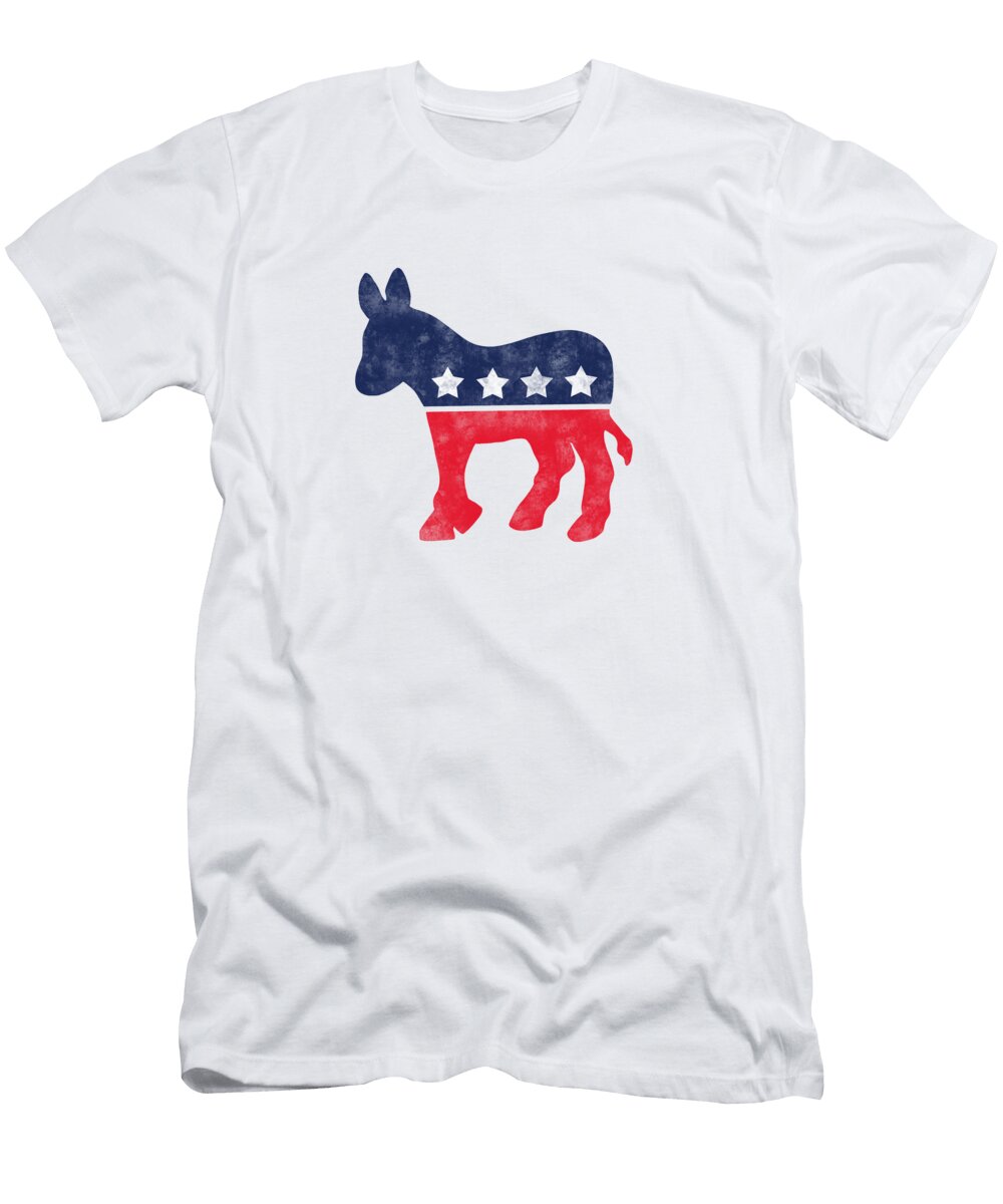 3 Democratic Donkey Valentina Hramov T-Shirt