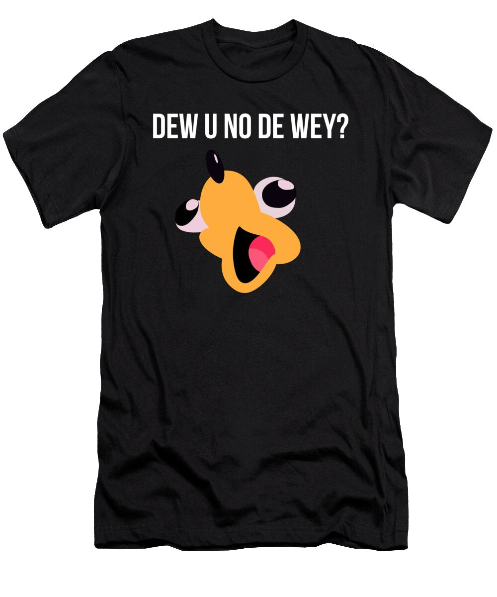 3 Do U No De Wey Ugandan Knuckles Spicy Funny Meme Noirty Designs T-Shirt