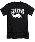3 Ferret Furry Weasel Animal Ferret Crazy Squirrel T-Shirt