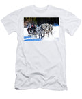 3 Friends Sit Under Blankets Steve Glass T-Shirt