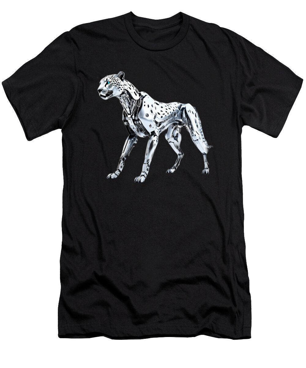 3 Futuristic Robotic Cheetah Aukim Edenrose T-Shirt