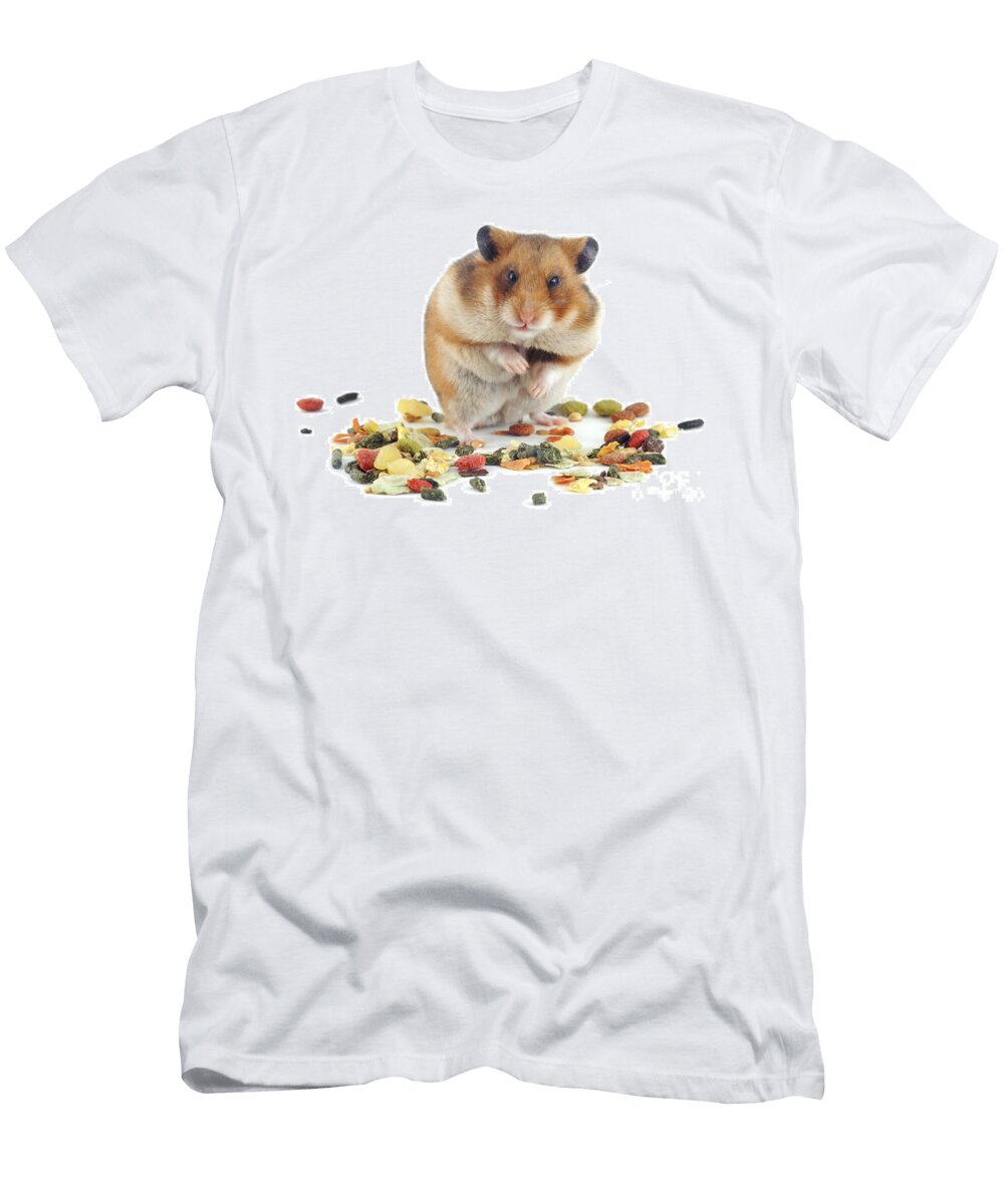 3 Golden Hamster Jane Burton T-Shirt