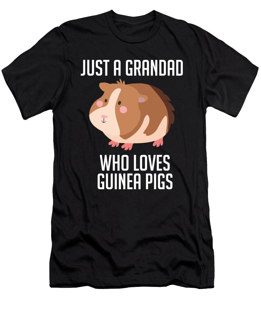 3 Just a Grandad Who Loves Guinea Pigs Cynto T-Shirt