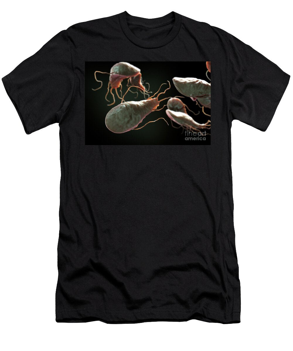 3 Multiple Giardia Trophozoites Science Picture Co T-Shirt