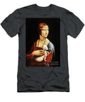 3 My Own Reproduction of Painting Lady with an Ermine By Leonardo Da Vinci Graphic Effect Jozef Klopacka T-Shirt