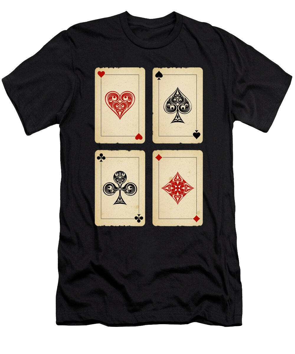3 Poker Jonathan Kraske T-Shirt