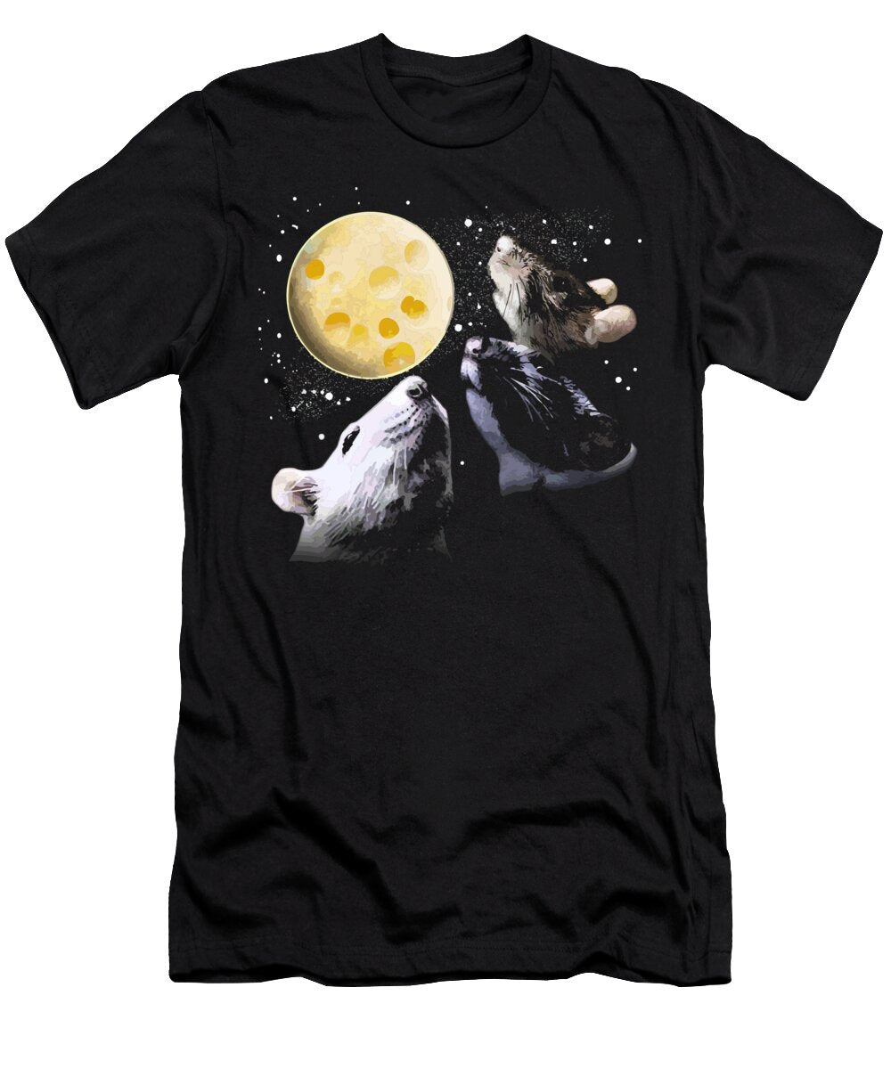 3 Rat Moon Clinton Dziki T-Shirt