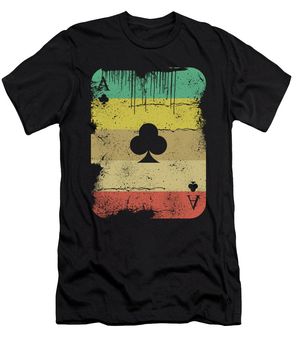 3 Retro Vintage Poker Jonathan Kraske T-Shirt